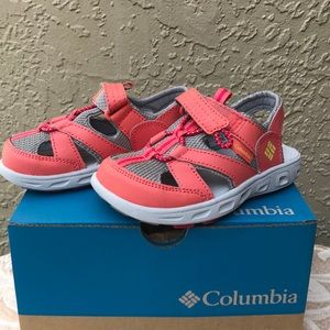 Columbia children’s techs in wave shoes